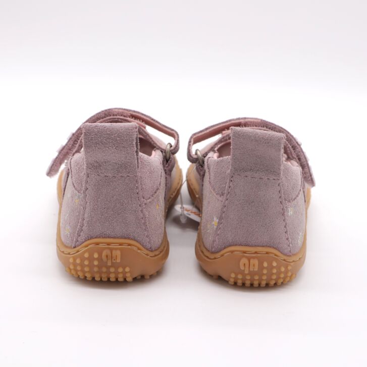 QNUFFS Barefoot Ballerina KIRSCHE Malve Velour 25