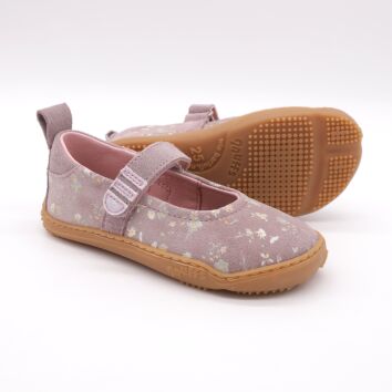QNUFFS Barefoot Ballerina KIRSCHE Malve Velour 31