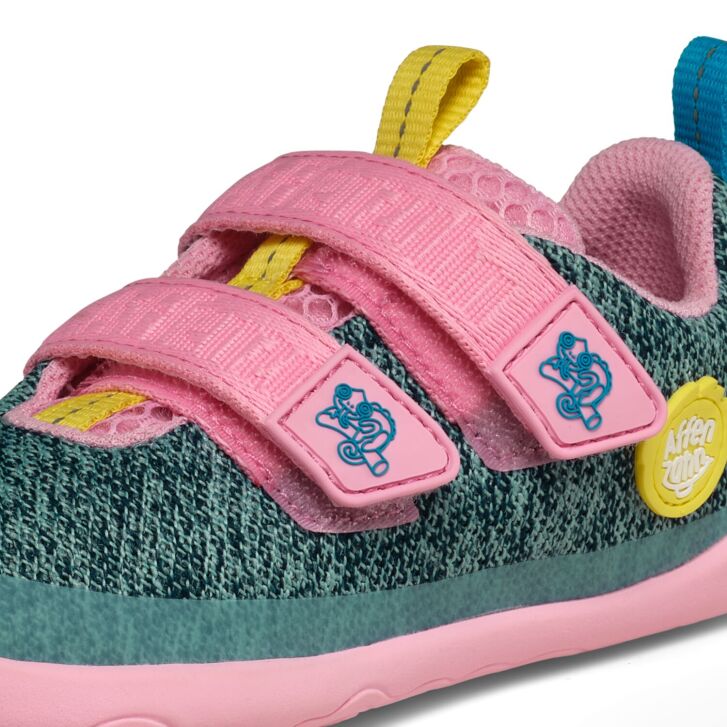 Affenzahn Halbschuh Knit Happy Chamäleon 28