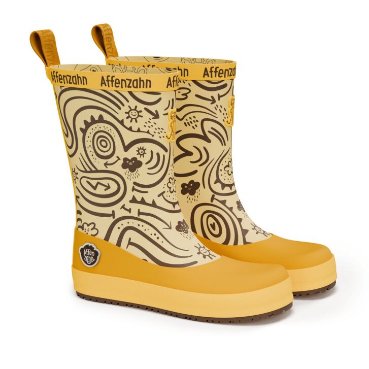 Affenzahn Gummistiefel Vegan Plashy Tiger 33