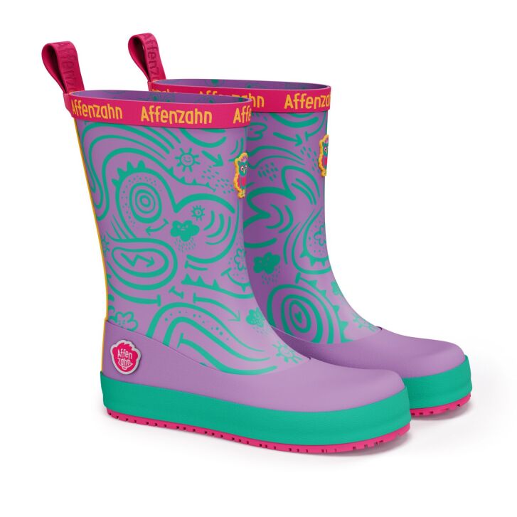 Affenzahn Gummistiefel Vegan Plashy Eule 33