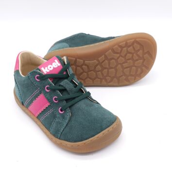 KOEL Barfußschuhe DALLAS SUEDE Turquoise