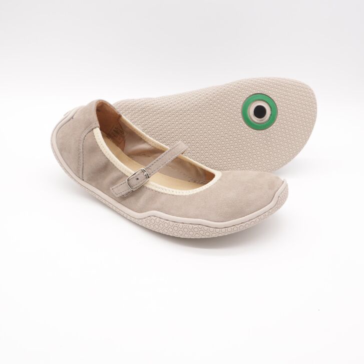 KOEL Barfußballerina VALERIA II SUEDE Taupe