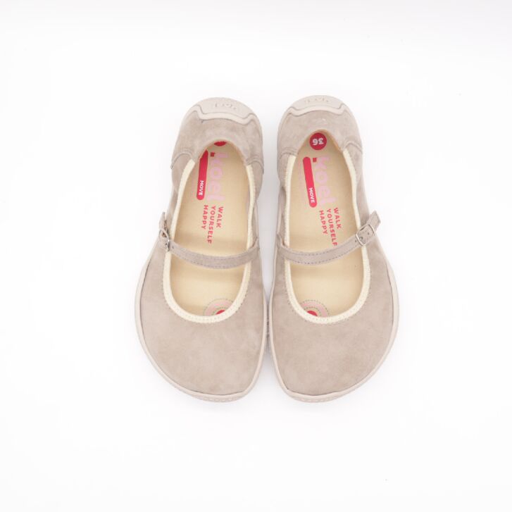 KOEL Barfußballerina VALERIA II SUEDE Taupe
