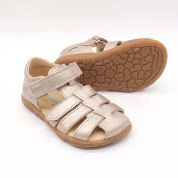 KOEL Barfußsandale OLA METALLIC Champagne 27