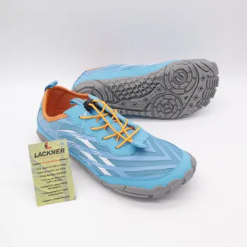 Lackner Skin Pro Barfußschuh Blau/Orange