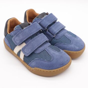 Develab BF Low Sneaker 2Velcro Blue Combi 32