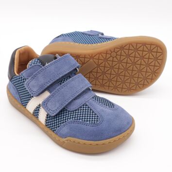 Develab BF Low Sneaker 2Velcro Blue Combi 33
