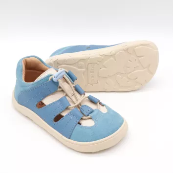 bisgaard barefoot sandal fletcher blue