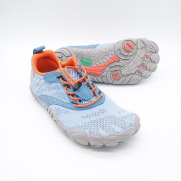 SAGUARO Barfußschuhe Kinder Free I Sky Blue 35