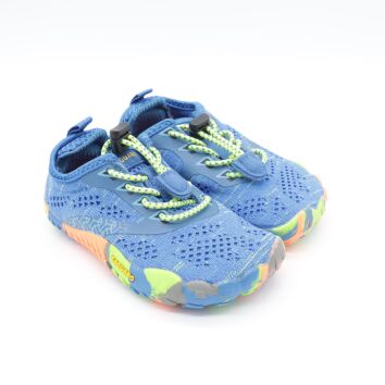 SAGUARO Barfußschuhe Kinder Smart I Blue 27