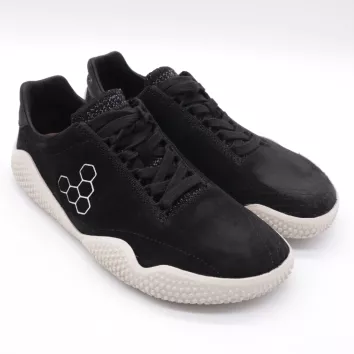 Vivobarefoot Motus Studio Sneaker LTH Womens Obsidian/White