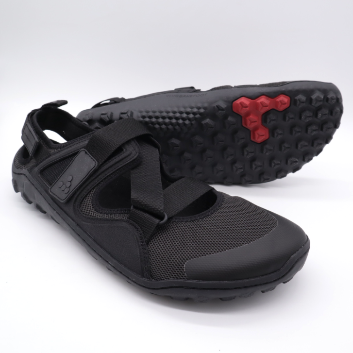 Vivobarefoot Tracker Sandal Mens Obsidian bei Zehenspiel, 135,00 €