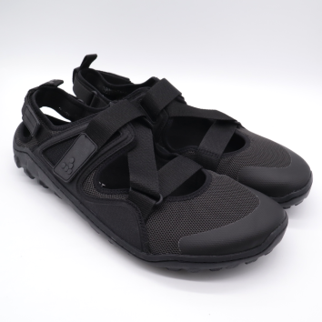 Vivobarefoot Tracker Sandal Mens Obsidian