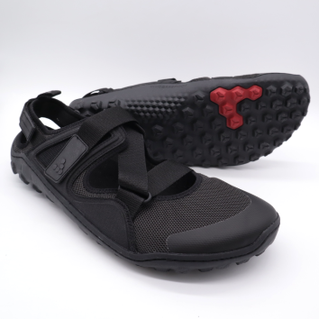 Vivobarefoot Tracker Sandal Mens Obsidian