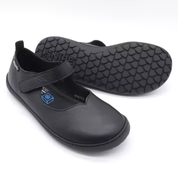 SNIPE Barfußschuhe Ballerina Damen Negro