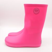 0904! Barefoot Damen Gummistiefel LATEX Pink