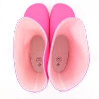 0904! Barefoot Damen Gummistiefel LATEX Pink