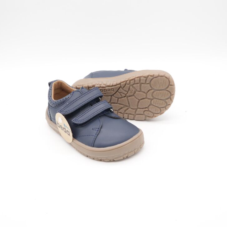 BEDA PLAYFUL Barfußschuhe Navy Grip