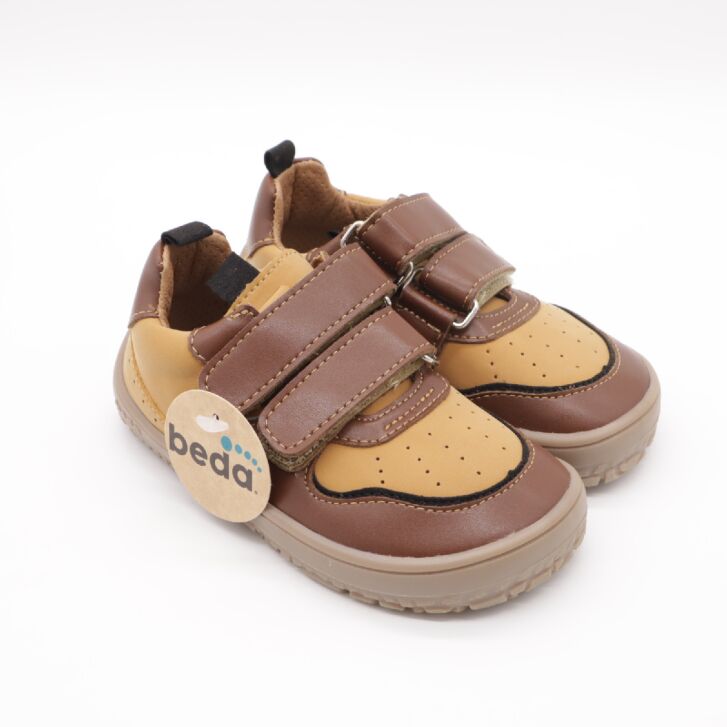 BEDA PLAYFUL Barfußschuhe Camel