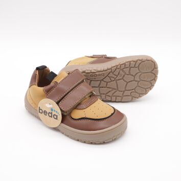 BEDA PLAYFUL Barfußschuhe Camel