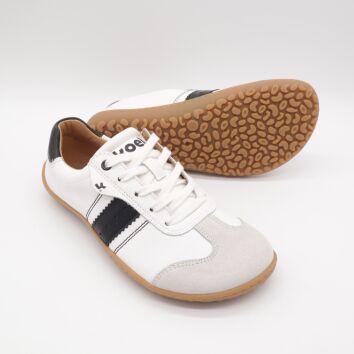 KOEL Barfußsneaker ILA NAPA SUEDE 3.0 Off White Black