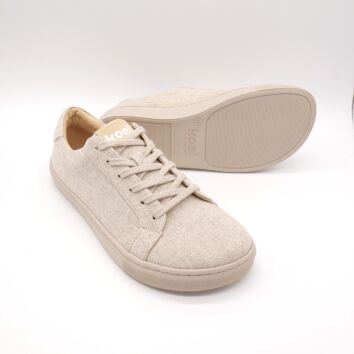 KOEL Barfußsneaker HAZEL CANVAS Beige uni