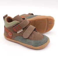 QNUFFS Barefoot Boots KASTANIE salbei / hazel