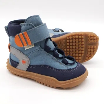 QNUFFS Barefoot Boots KIEFER ocean/jeans