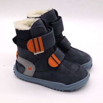QNUFFS Barefoot Boots TANNE nautic/denim
