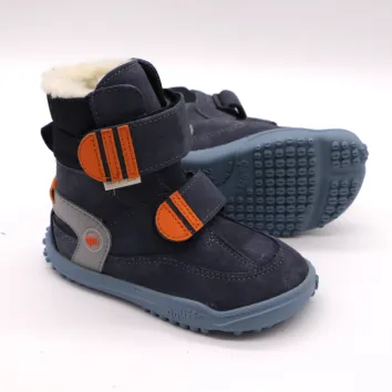 QNUFFS Barefoot Boots TANNE nautic/denim