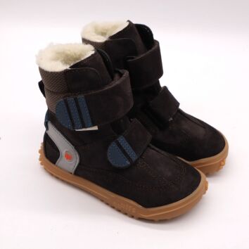QNUFFS Barefoot Boots TANNE cafe/schoko