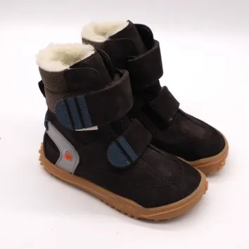 QNUFFS Barefoot Boots TANNE cafe/schoko