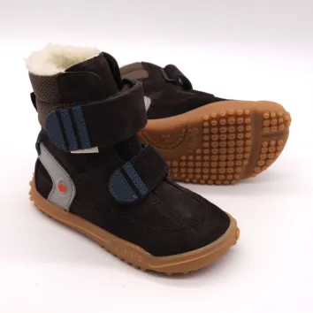 QNUFFS Barefoot Boots TANNE cafe/schoko