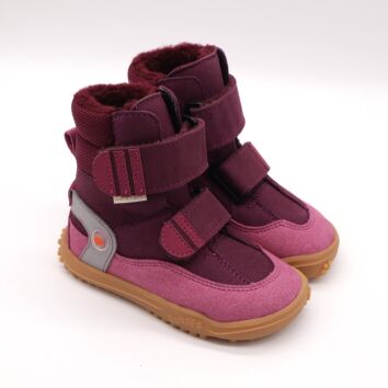 QNUFFS Barefoot Boots TANNE fuchsia/merlot