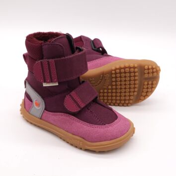 QNUFFS Barefoot Boots TANNE fuchsia/merlot