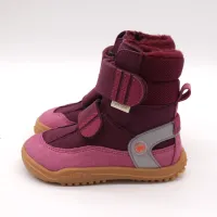 QNUFFS Barefoot Boots TANNE fuchsia/merlot