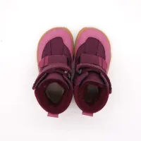 QNUFFS Barefoot Boots TANNE fuchsia/merlot