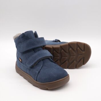 Froddo Barefoot Kinder Stiefeletten - ZERU TEX FURRY Denim