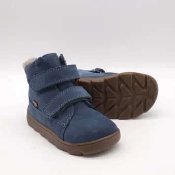 Froddo Barefoot Kinder Stiefeletten - ZERU TEX FURRY Denim