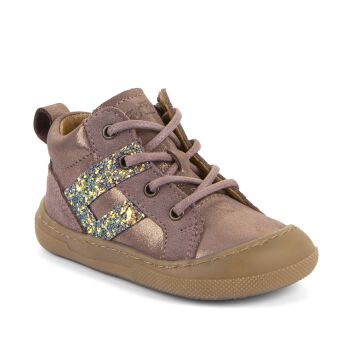Froddo Barefoot Kinderschuhe - MALY LACES Pink/Gold