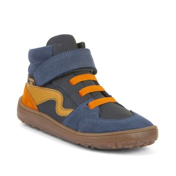 Froddo Barefoot Kinder Stiefeletten - TEX GO Blue/Denim